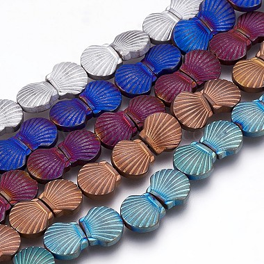 Shell Shape Non-magnetic Hematite Beads