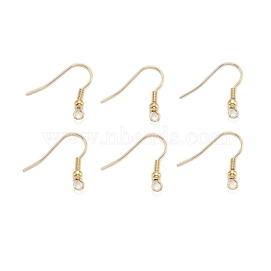 Golden 304 Stainless Steel Earring Hooks