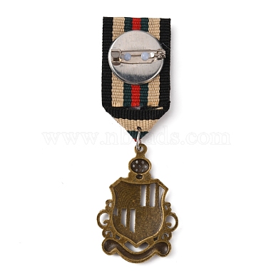 Medal Alloy Lapel Pin(JEWB-WH0027-04AB)-2