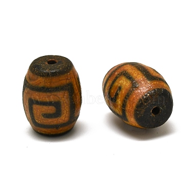 Tibetan Style dZi Beads(G-Z020-02C-02)-2