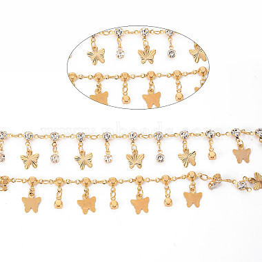 Handgefertigte Perlenketten aus Messing(CHC-S012-052)-4