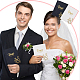 Imitation Leather Wedding Guestbooks Notepad with Gold Foil(AJEW-WH0348-157)-5