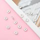 Iron Rhinestone Spacer Beads(X-RB-A008-8MM-S)-7
