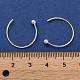 925 Sterling Silver Earring Hooks(STER-K177-01S)-4