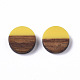 Resin & Wood Cabochons(RESI-S358-70-H34)-1