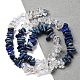 Natural Quartz Crystal & Lapis Lazuli Beads Strands(G-L610-A04-01)-2