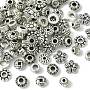 Antique Silver Mixed Shapes Alloy Spacer Beads(TIBEB-YW0001-14)