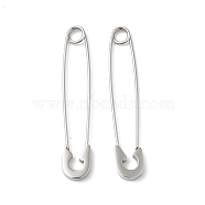 304 Stainless Safety Pins, Stainless Steel Color, 41x7x2mm(STAS-Q215-42P)
