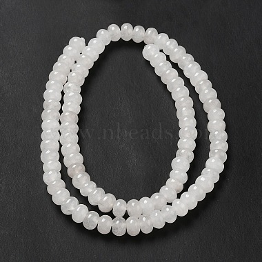 Chapelets de perles de jade blanche naturelle(G-D481-17B)-4