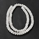 Chapelets de perles de jade blanche naturelle(G-D481-17B)-4