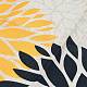 Autumn Floral Linen Placemat(AJEW-Z051-02B)-3