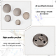 50Pcs 5 Styles 3-Hole Brass Buttons(BUTT-OC0001-47B)-4