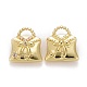 Brass Micro Pave Clear Cubic Zirconia Charms(KK-Z024-03G)-2