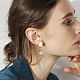 unicraftale 304 résultats de boucles d'oreilles en acier inoxydable(STAS-UN0003-36G)-6