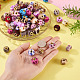 100Pcs Flocking Rondelle Beads(FIND-TA0006-80)-6