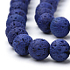 Synthetic Lava Rock Beads Strands(X-G-S277-8mm-04)-3