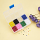 PandaHall Elite 8/0 Round Glass Seed Beads(SEED-PH0006-3mm-08)-6