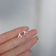 Alloy Earrings for Women, with 925 Sterling Silver Pin, Tool, 10mm(FS-WG98937-109)