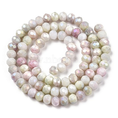 brins de perles de verre plaquées à facettes(GLAA-C023-02-A03)-2