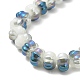 Half Rainbow Plated Electroplate Glass Beads(GLAA-G106-02A-HR01)-3