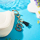 1Pc Resin Letter Keychains(KEYC-TADJ0001-09S)-5