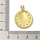 Pendentifs en laiton émaillé avec micro pavé de zircone cubique(KK-Z042-24G-02)-3