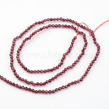 Natural Garnet Beads Strands(X-G-K127-01F-2mm)-2