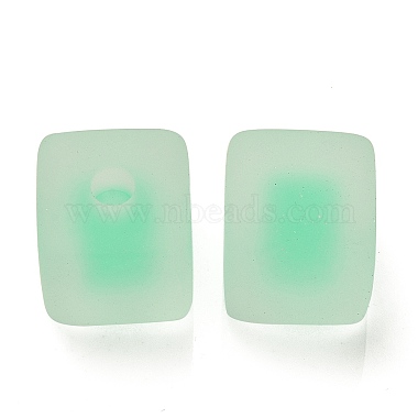 Frosted Acrylic European Beads(OACR-G012-14B)-2