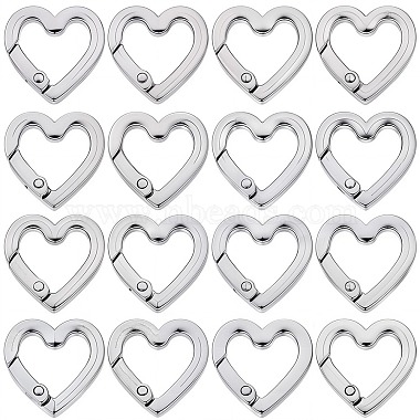 32Pcs Zinc Alloy Spring Gate Rings(FIND-SC0012-71)-1