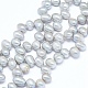 brins de perles de culture d'eau douce naturelles(PEAR-G004-03C-01)-1