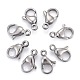304 Stainless Steel Lobster Claw Clasps(X-STAS-AB12)-1