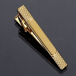 Iron Tie Clips for Men, Golden, 50mm(PW-WG36884-06)