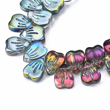 Electroplate Glass Beads Strands(EGLA-N008-011)-4