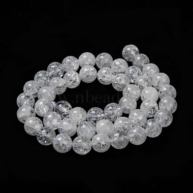 Chapelets de perles en quartz naturel craquelé(X-G-D840-01-8mm)-2