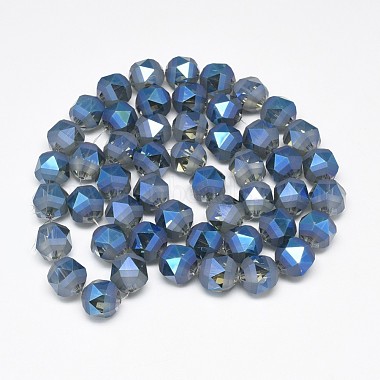 Electroplate Glass Beads Strands(EGLA-Q085-16mm-01)-2