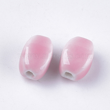 Perles en porcelaine manuelles(X-PORC-S498-08B)-2