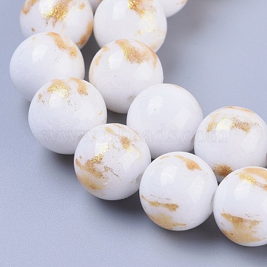 Natural Jade Beads Strands(G-F670-A18-10mm)-3