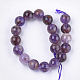 Natural Purple Lodolite Quartz Beads Strands(X-G-S333-10mm-030)-2