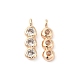 Brass Pave Clear Cubic Zirconia Charms(KK-O144-32G)-1