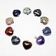 Natural & Synthetic Gemstone Pendants(G-T010-03)-1