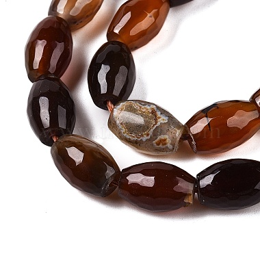 Natural Agate Beads Strands(G-T138-180B)-3