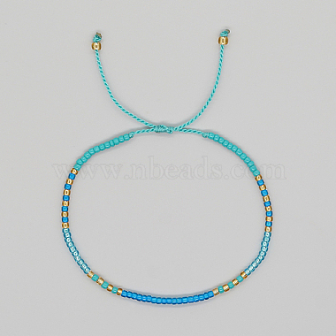 Dark Turquoise Seed Beads Bracelets