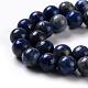 Natural Lapis Lazuli Beads Strands(G-A163-07-8mm)-2