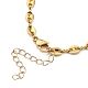 304 Stainless Steel Coffee Bean Chain Necklaces(NJEW-JN03046)-3