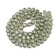 Transparent Half Spray Painted Glass Beads Strands(GLAA-Q110-02A-05)-2