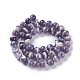 Natural Chevron Amethyst Beads Strands(G-P428-04A-10mm)-1