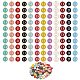 120 pièces 12 couleurs breloques en alliage plaqué or(ENAM-SZ0001-64D)-1