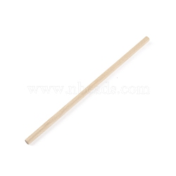 Schima Wood Sticks, Wooden Dowel Rod, Toy Making Accessories, Moccasin, 15x0.5cm(DIY-WH0029-34A)