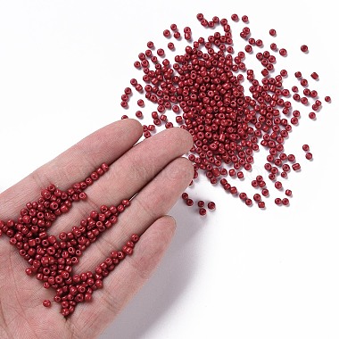 Baking Paint Glass Seed Beads(SEED-S003-K14)-4