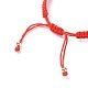 Adjustable Nylon Braided Bead Bracelets(BJEW-JB09057)-2